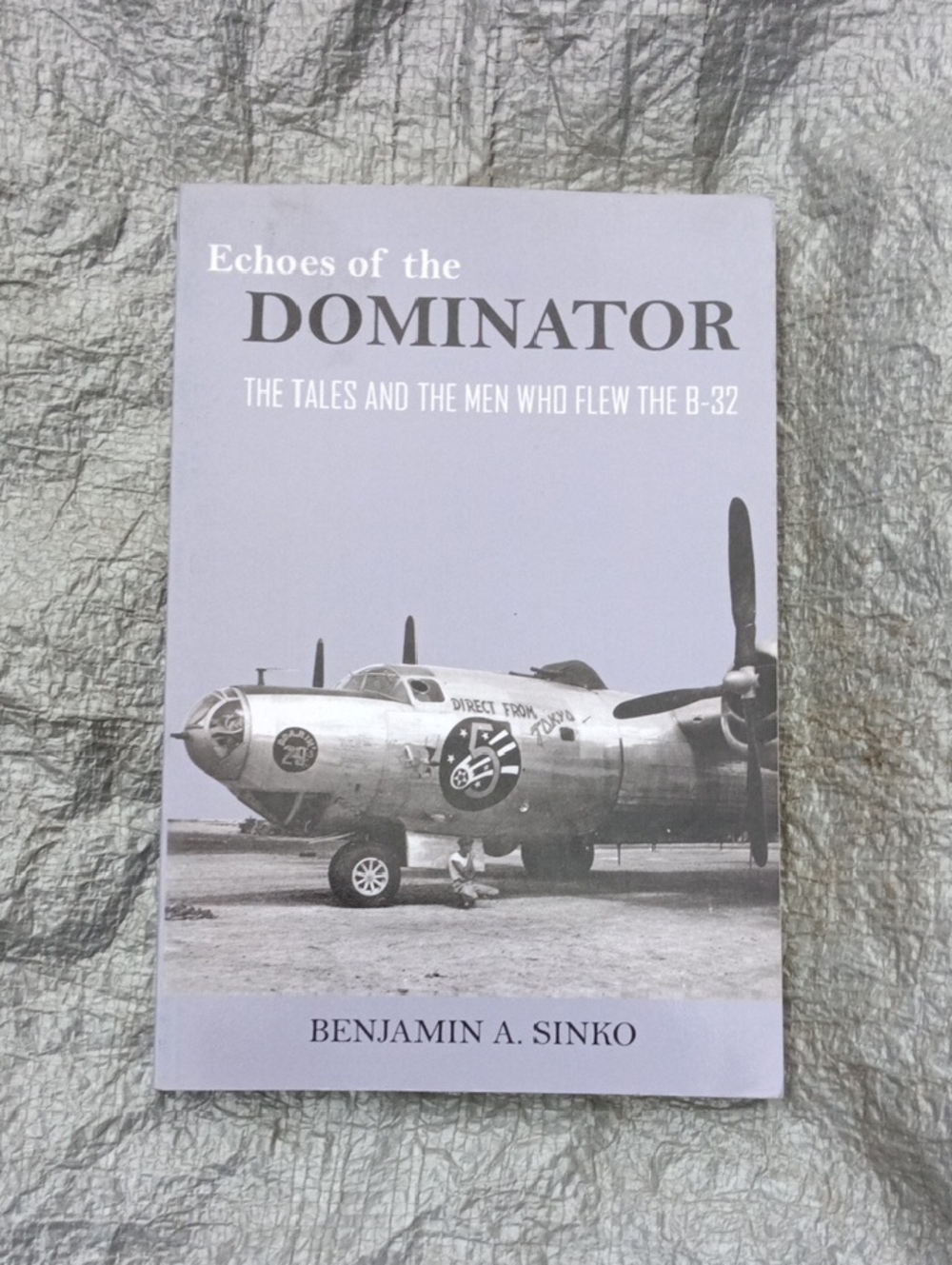 Vtg Echoes of the Dominator by Benjamin A. Sinko - Black & White Cover